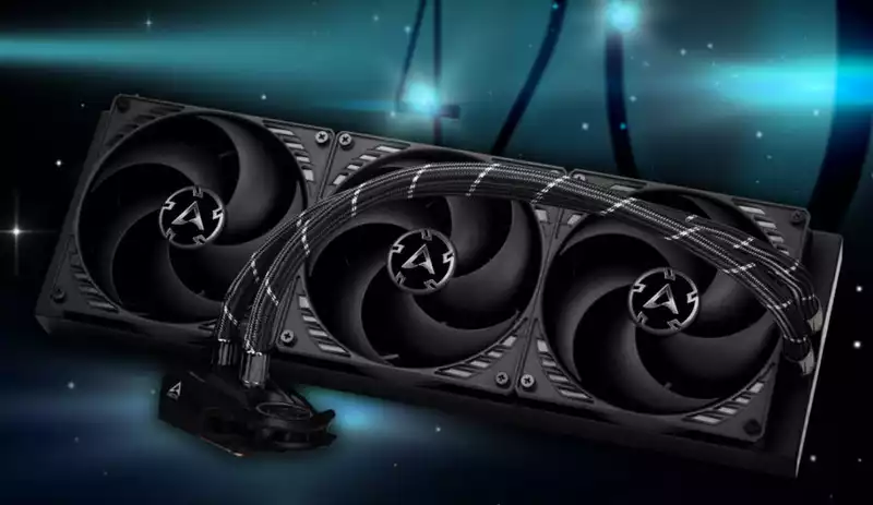 Arc'teryx's massive Liquid Freezer II 420 cooler is designed for CPUs that like to blast heat.