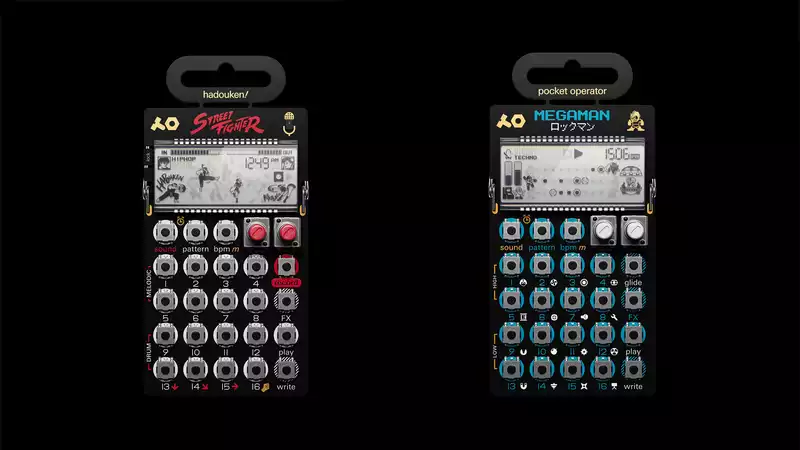 Capcom-themed pocket synthesizers are the coolest.