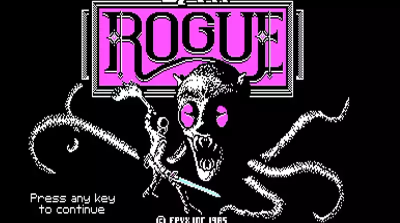 Rogue, the original roguelike released in 1980, is now available on Steam.