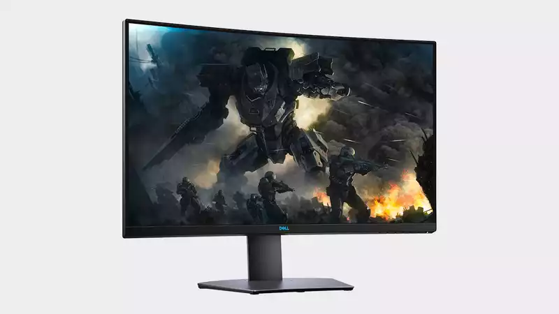 This huge 32" 1440p 165Hz Del curved gaming monitor is available at Best Buy.