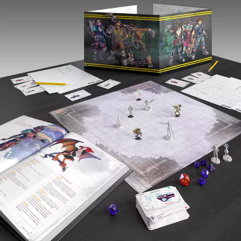 The fictional joke tabletop RPG from Borderlands will soon become a real tabletop RPG.