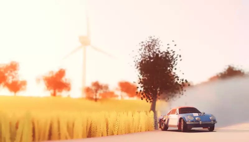 Stylish racing game "Art of Rally" to be released in September