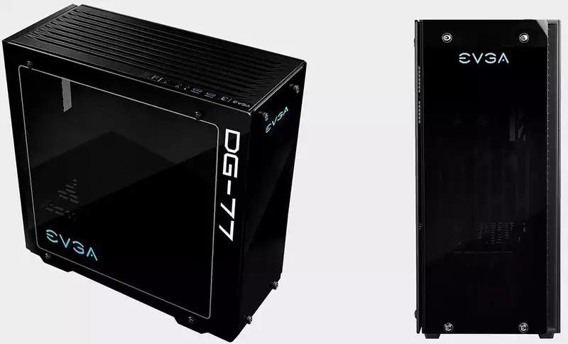 EVGA premium case with overclocking buttons on sale for $70