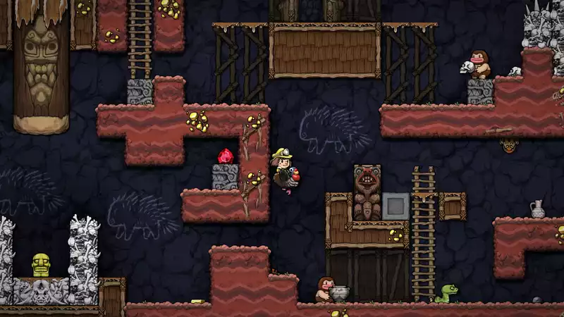 Spelunky2" will be available on Steam.