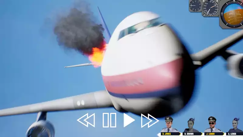 The trailer for "Flight Catastrophe" will convince you to stick to bus travel!