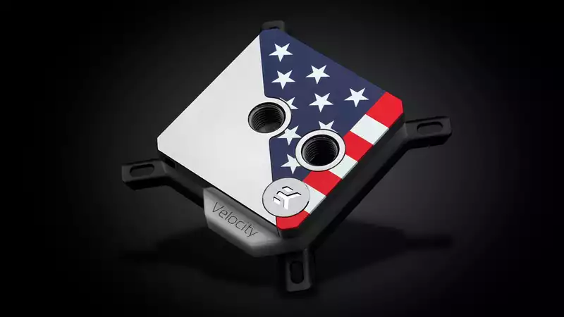 EKWB Unveils CPU Water Block with Stars and Stripes to Help Disabled Veterans