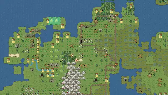 Let me introduce you to the new world map of Dwarf Fortress.