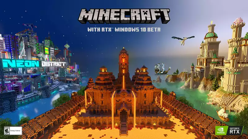 Minecraft RTX Beta Available for Play on Nvidia GPUs This Thursday