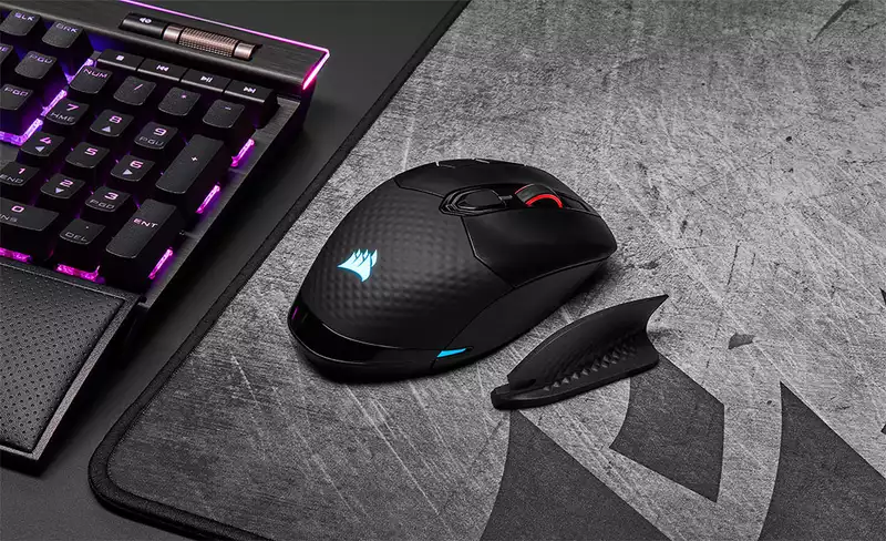 Corsair Claims New Wireless Gaming Mouse is Faster than Wired Mice