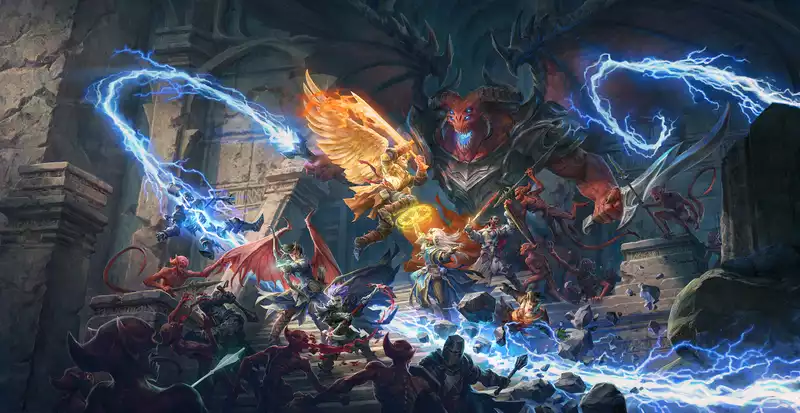 Pathfinder Wrath of the Righteous offers both real-time and turn-based combat modes.