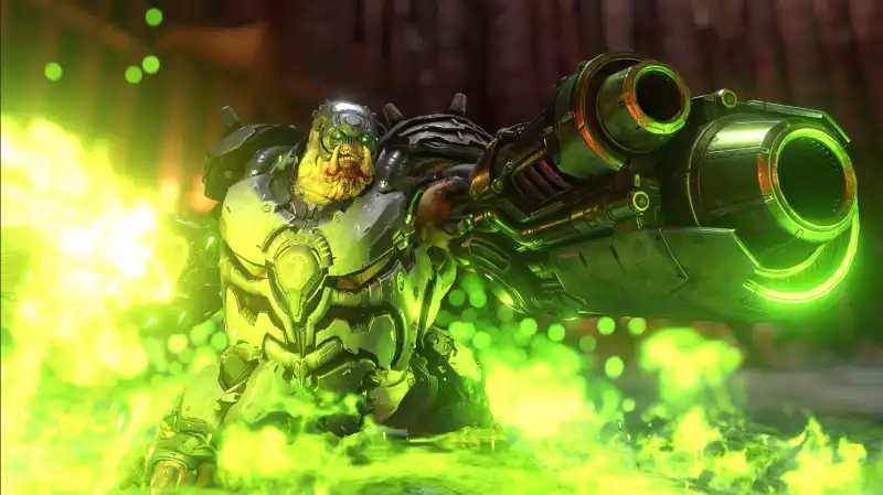 Watch the first 10 minutes of "Doom Eternal" in 4K with gross footage.