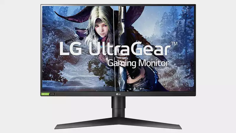 LG 144Hz FreeSync gaming monitor on sale for $450