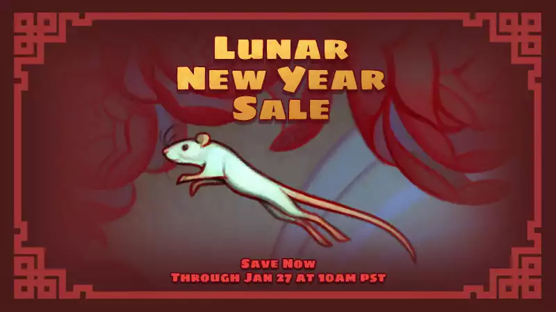 Steam's Chinese New Year sale has begun.