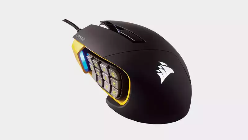 Get this Corsair Scimitar Pro RGB MMO Gaming Mouse for $50!