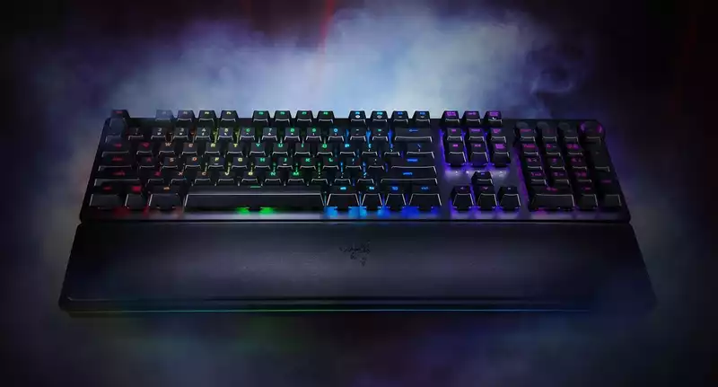 Razer's Huntsman Elite optical gaming keyboard on sale for $160