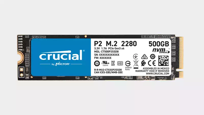 Crucial P2 500GB PCIe M.2 SSD Review