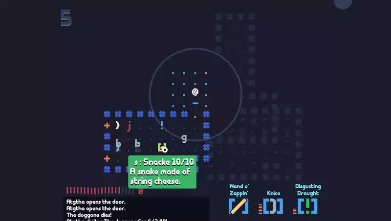 Fight monsters and dazzlers in this stylish free roguelike!