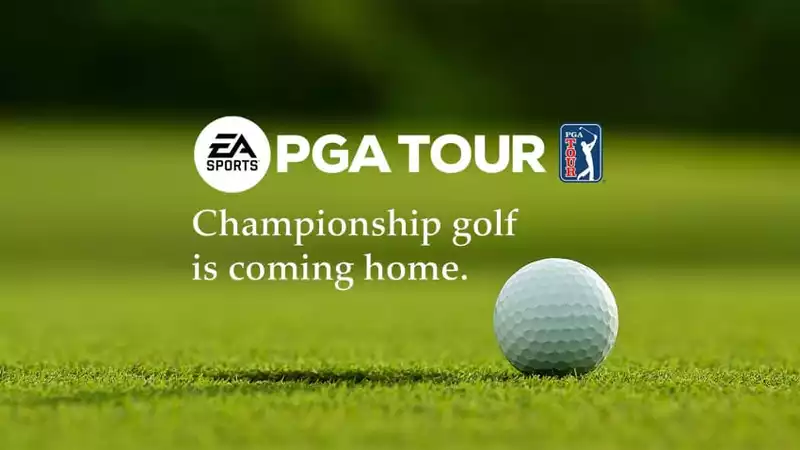 EA is working on a new PGA TOUR