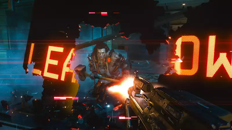 AMD graphics cards support ray tracing in "Cyberpunk 2077".