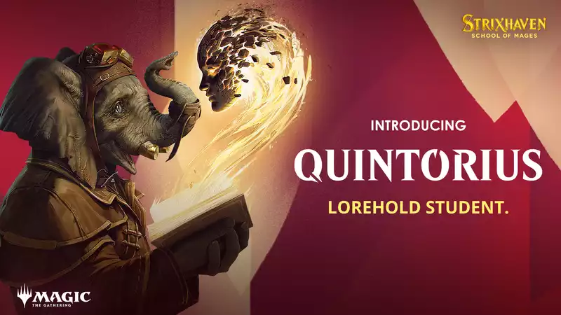 Magic: The Gathering Strixhaven Revealed: Quintorius of Lorehold University