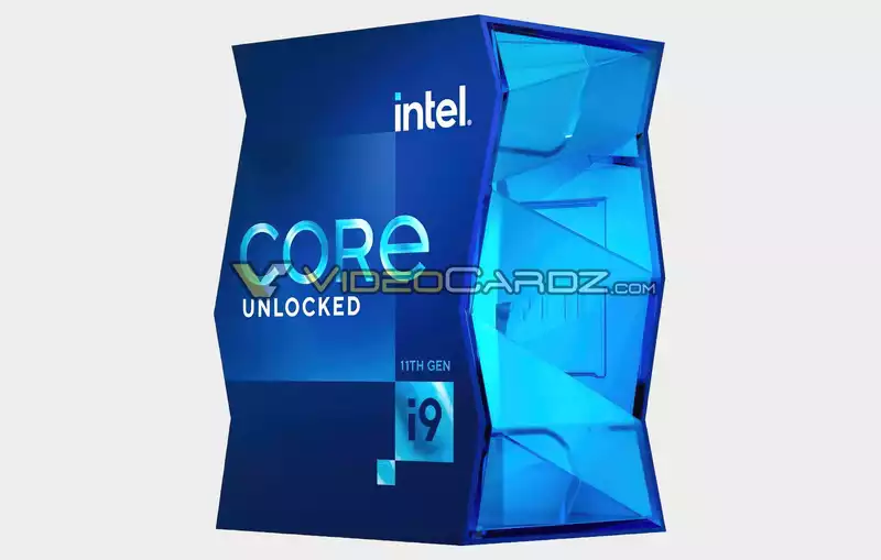 Funky New Box for Intel Rocket Lake Core i9 11900K