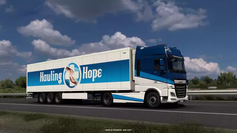 Euro Truck Simulator 2's Homage to Vaccine Truckers Causes Anti-Vaccine Confusion, Studio Apologizes