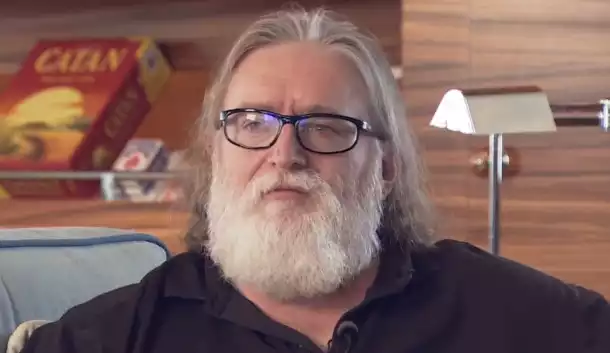 Gabe Newell says Valve "has games in development that we're about to announce".