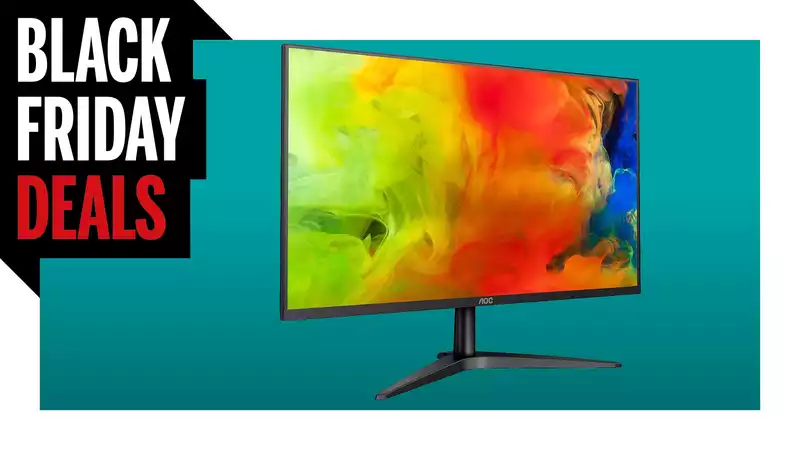 Need a cheap monitor" This 24" AOC is under $100 at Staples on Black Friday (update: expired)