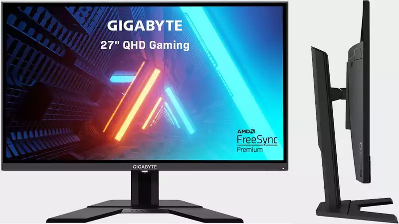 Gigabyte's G27Q is our favorite 1440p FreeSync monitor and is on sale for $260.