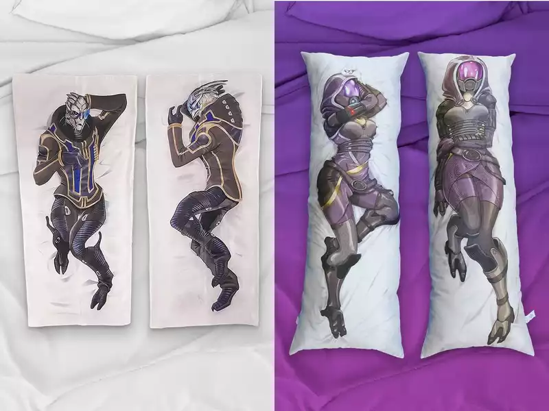 Good news: official Mass Effect body pillow is back in stock!