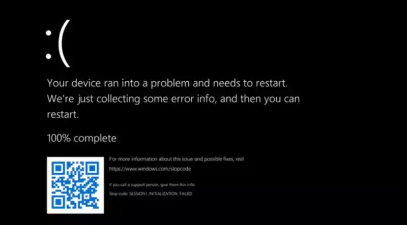 Infamous "Blue Screen of Death" May Turn Black in Windows 11