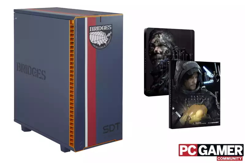 Win a Death Stranding PC Case with PC Gamer Forums Giveaway!