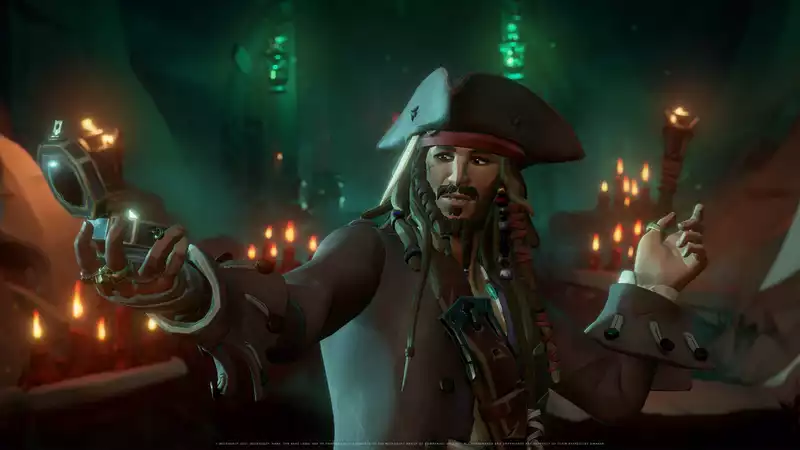 In the new Sea of Thieves Tall Tales, other players can't mess with you