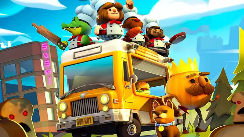 Chef-to-Chef Cooperative Play in "Overcooked 2" Now Free at Epic