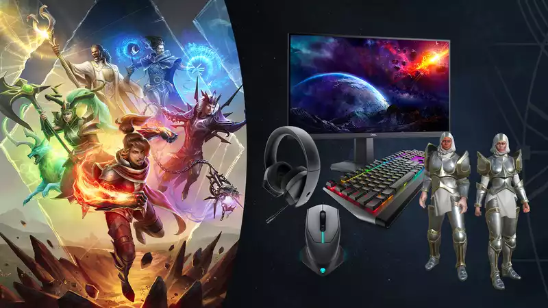 Win Alienware streamer bundles and Crusader Armor codes at Magic: Legends!