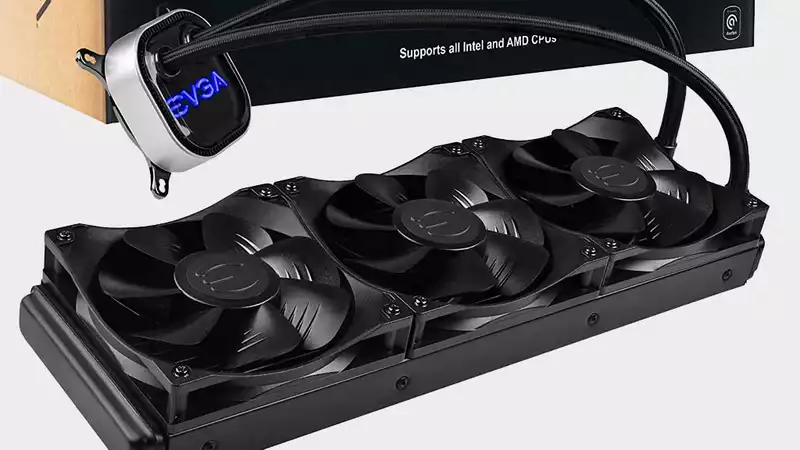 Triple fan AIO liquid cooler for $80 to deal with high CPU heat