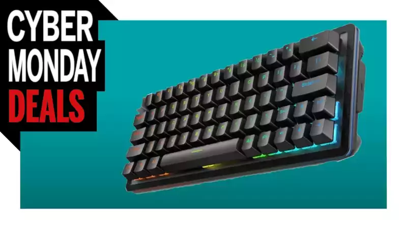 My little hands are crazy about the best 60% gaming keyboard in the Cyber Monday sale.