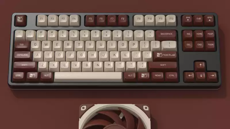 Noctua offers sad beige keycaps to sad beige gamers