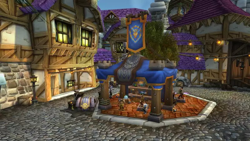 WoW's new "Trading Post" feature offers free access to old and paid cosmetics