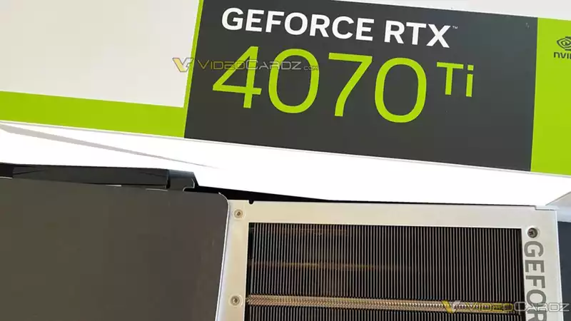 Gigabyte RTX 4070 Ti AERO, triple fan setup shown for the first time