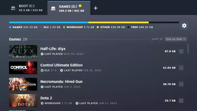 PSA: Steam has a hidden feature that allows you to move game installations