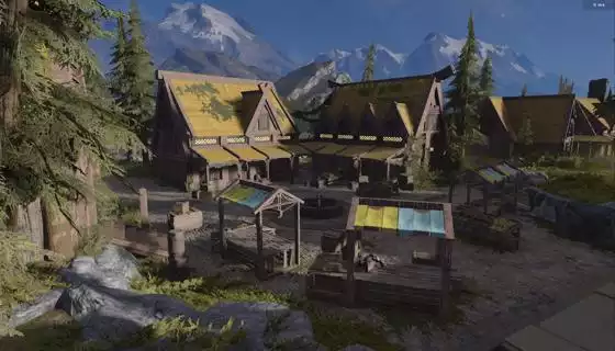 Praise for the fan-made Whiterun map for Halo Infinite.