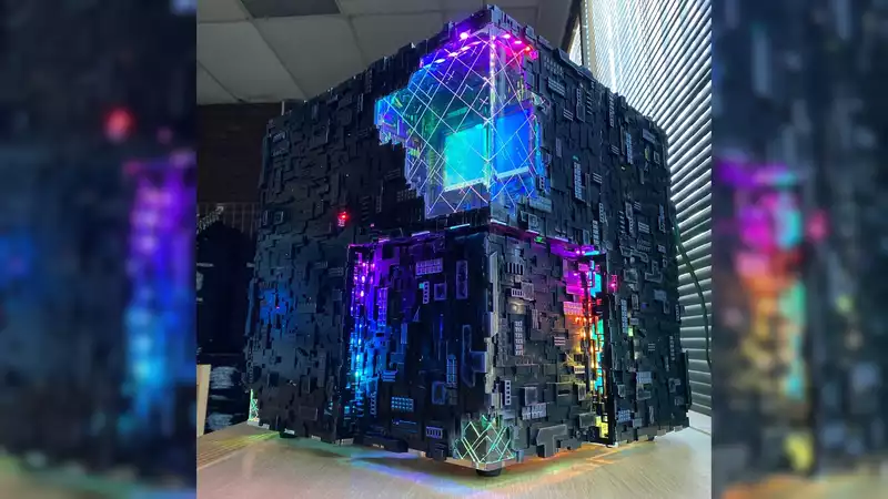 There's no point in resisting this Borg Cube PC.