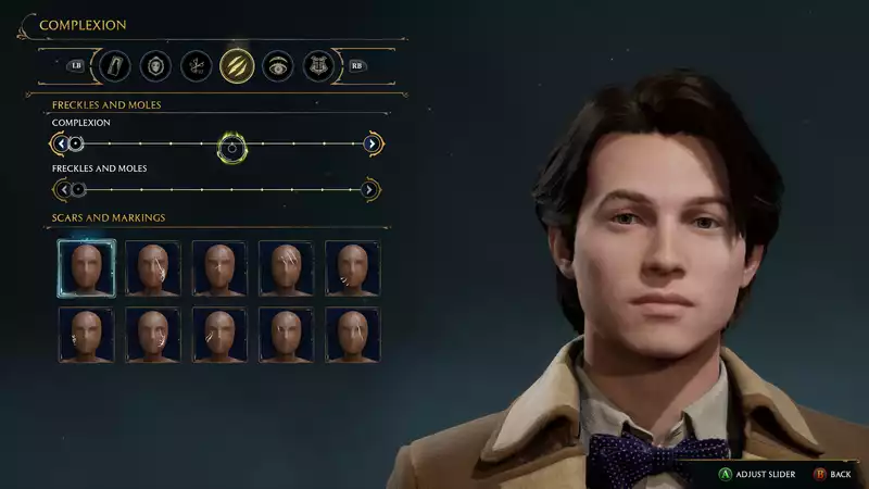 Modifications to "The Hogwarts Legacy" make the character paler.