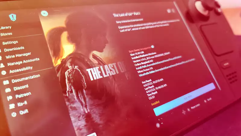 Naughty Dog Announces Steam Deck Support is at the Bottom of the List as It Tries to Get "The Last of Us" to Work on PC