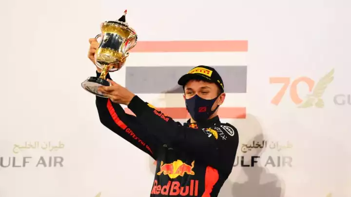 The racing driver says that driving F1 champion Max Verstappen's car is like playing Call of Duty.