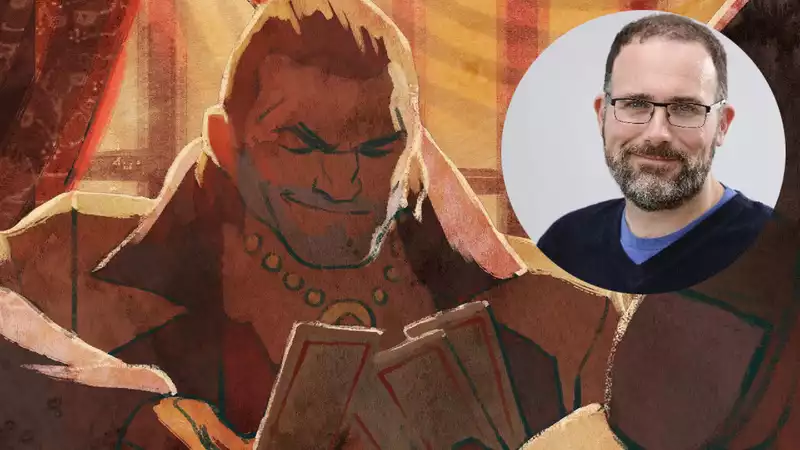 Mike Laidlaw explains how he tackled the companion in the "Dragon Age" writers' room.