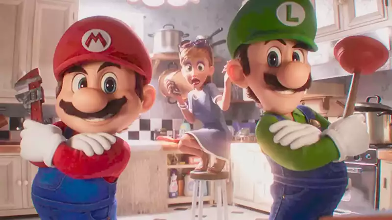 Mario movie becomes highest grossing video game movie ever, surpassing "Warcraft" for #1.