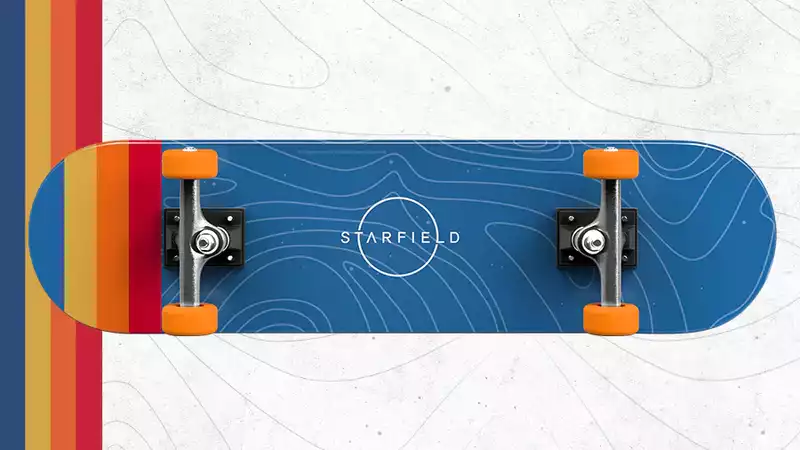 You can buy official Starfield skateboards.