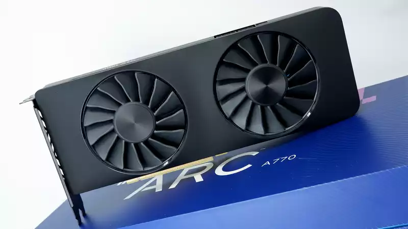 Intel's Arc A770 graphics card is officially broke.